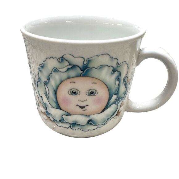 Cabbage Patch 1983 Royal Worcester 1st Edition Porcelain Plate/Bowl/Mug Set-NEW! - Picture 4 of 11